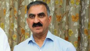 Chief Minister Sukhu