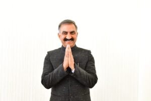 Chief Minister Sukhu